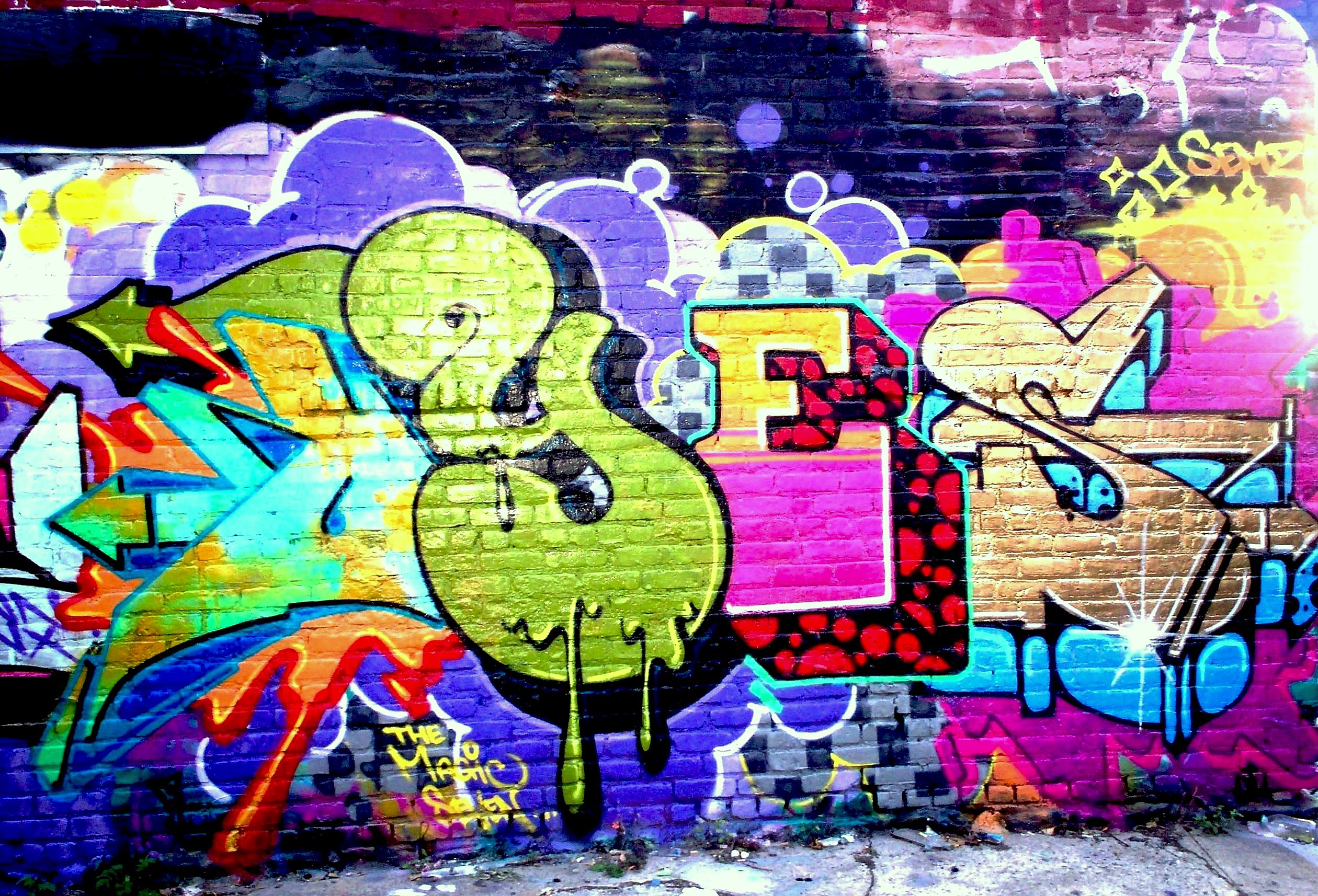 Cool Graffiti Art Wallpaper Free Download