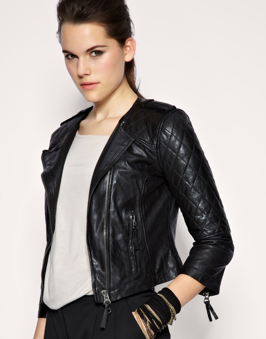 35 Trendy Womens Leather Jackets