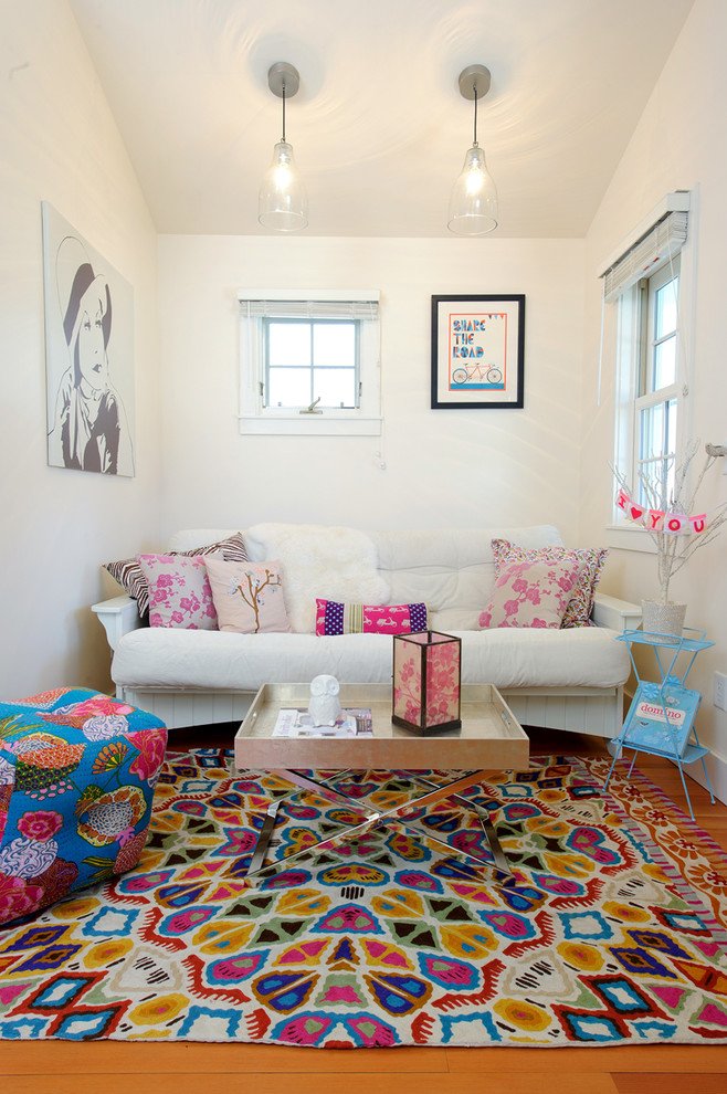30 Eclectic Living Room Designs