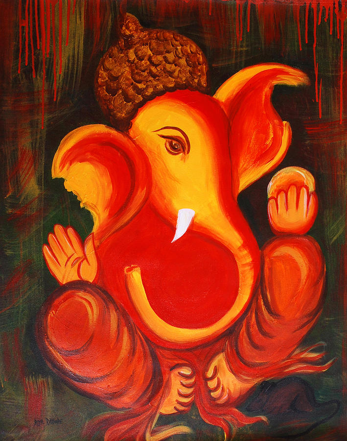Featured image of post Simple Ganpati Wall Painting