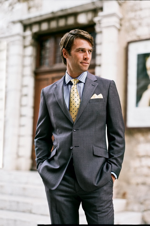 Gray Suit Ideas For Men's Fashion