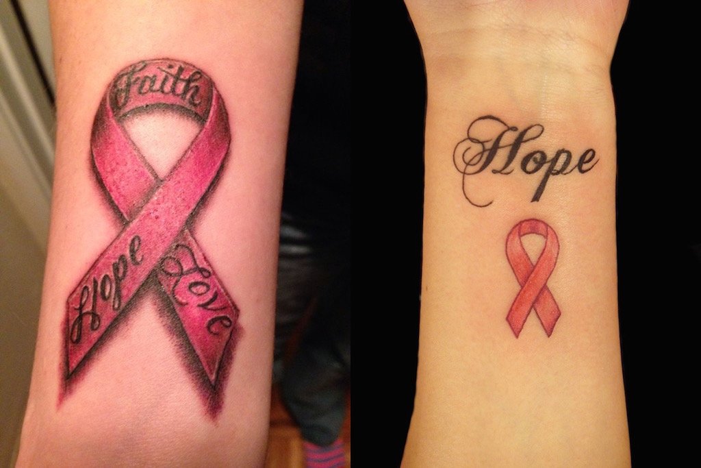 4. Butterfly and Rose Breast Cancer Tattoo - wide 2