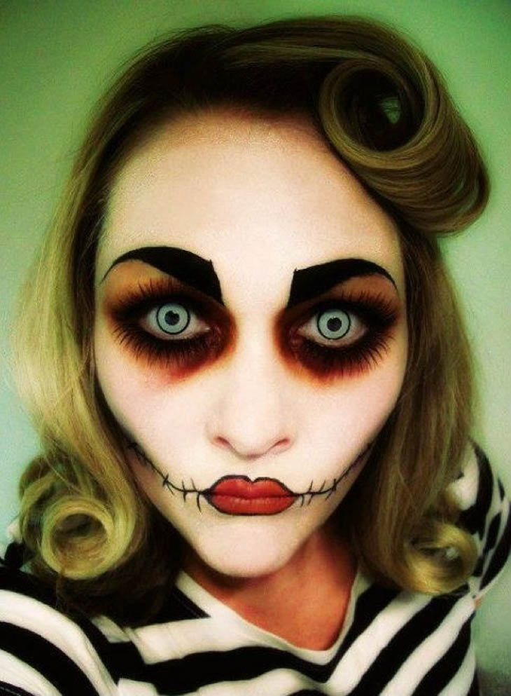 21 Zombie Makeup Ideas For Dead Look - Feed Inspiration